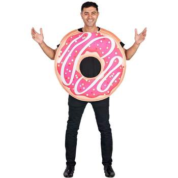 Angels Costumes Pink Donut Adult Costume | One Size