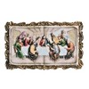 HomeRoots 29" Rustic Gold Polyresin Last Supper Decorative Plaque Sculpture - 4 of 4
