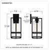 Quoizel Lighting Damien 1 - Light Sconce in  Earth Black - 2 of 3