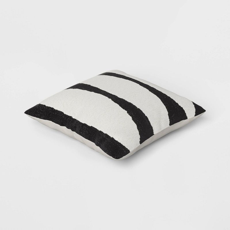 Cotton Woven Modern Square Throw Pillow - Threshold™, 4 of 6