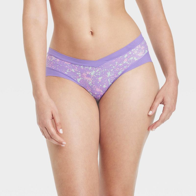 Women's Micro-Mesh Hipster Underwear - Auden™ Purple, 4 of 6