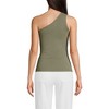Lands' End Women's Slender One Shoulder Top - 2 of 4