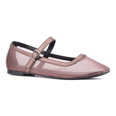New York & Company Women's Page 2 Maryjane Flat