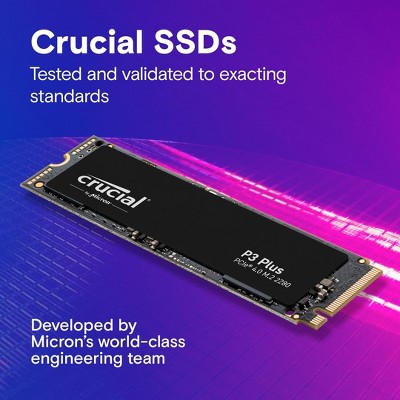 Crucial - Brandclub - Crucial P3 Plus 2TB M.2 2280 PCIe NVMe