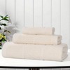 Smart Twist Viscose Cotton Blend Medium Weight Solid Ribbed Towel Set by Blue Nile Mills - 2 of 4