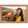 PosterPalooza | Shabby Chic Orange Picture Frame - UV Acrylic, Backing Board, Hanging Hardware Included - 2 of 4