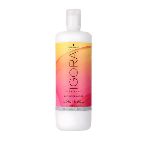 Schwarzkopf Professional Igora Vibrance Activator Lotion 6 Volume / 1.9% - 33.8 oz LITER | Developer for Haircolor Dye Hair Color - image 1 of 3