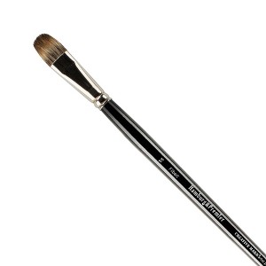 Creative Mark Hamburg Premiere Professional Oil Painting Brushes - Filbert Oil Paint Brush - Handmade in Germany, Natural & Synthetic Hair Blend, Long - 1 of 4