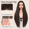 Jessie's Wig 18Inch Lace Frontal Straight Wig 13X4 Lace Dark Brown 1 Pc/Pack - 4 of 4