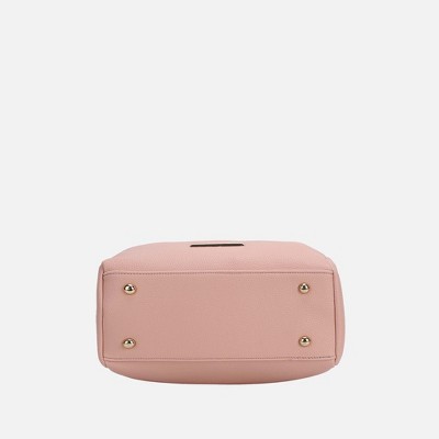 MKF Collection Shoulder Bag with Adjustable Strap, Isidora | MKF Collection by Mia K - Black — фото 8