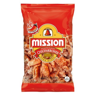 Mission Chicharrones Picante Flavor - 4oz