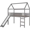 Twin Size Loft Bed with Slide for Bedroom - 4 of 4