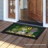 Briarwood Lane St. Patricks Day Doormat 30x18 Indoor Outdoor Lucky Potted Shamrocks St. Pat's For St. Patricks Day Doormat - 3 of 4