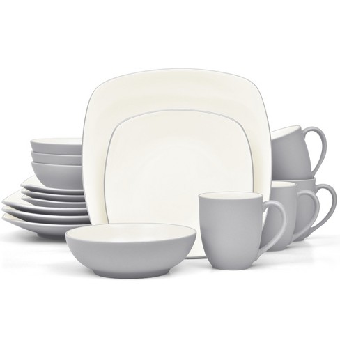 Noritake Colorwave 24-Pc. Dinnerware Set, Service for 4 - Graphite