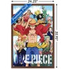 Trends International One Piece - Crew Framed Wall Poster Prints Mahogany Framed Version 22.375" x 34" - 3 of 4