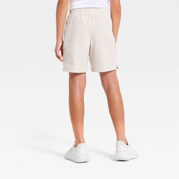 Shorts de Tejido Cuadriculado Texturizado de Tiro Medio para Niño - All In Motion™ 2