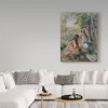 Trademark Fine Art -Pierre Auguste Renoir 'In The Meadow' Canvas Art - 3 of 3