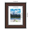 Amanti Art Harvard Walnut Picture Frame - 4 of 4