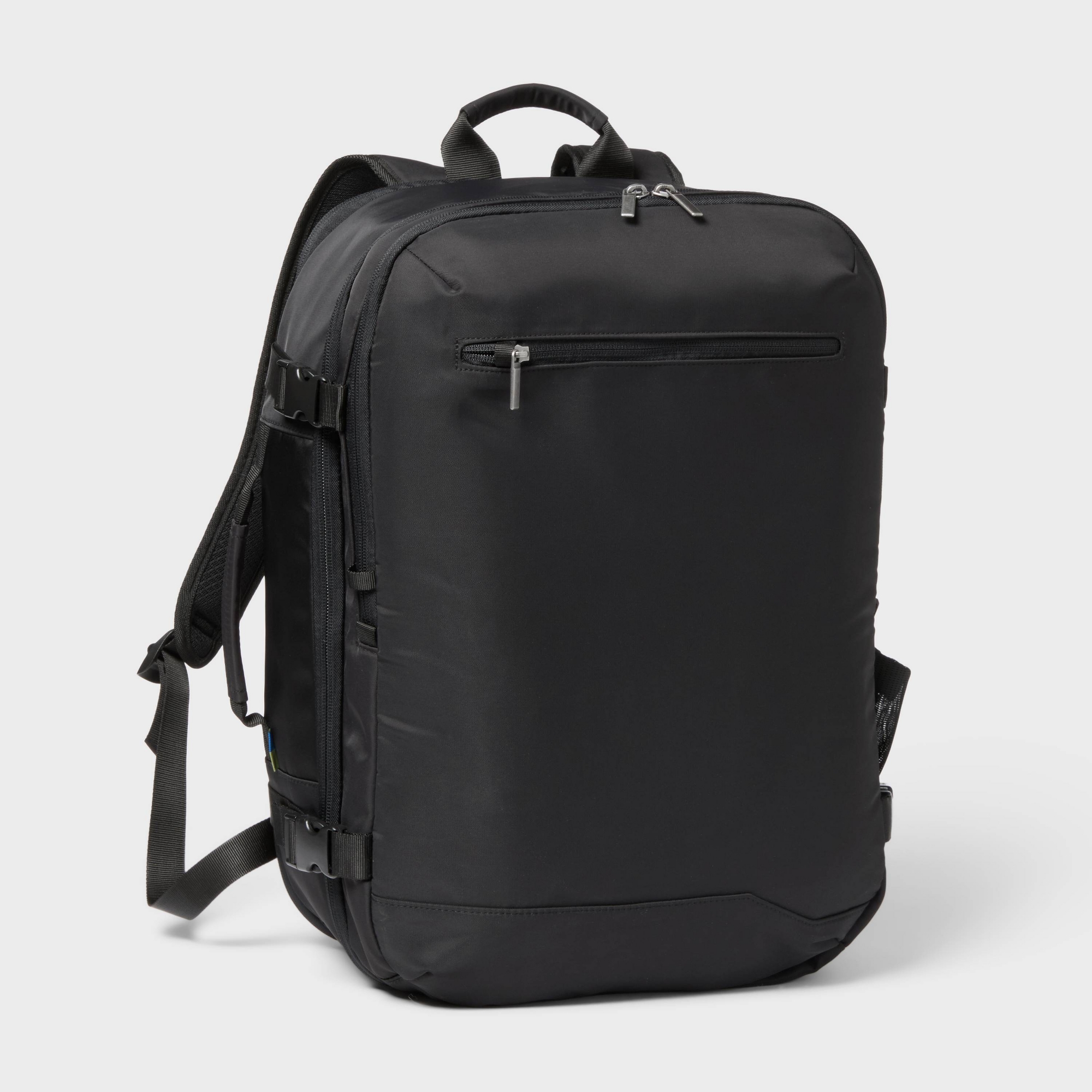 40L Travel Backpack with Expansion - Open Story™ Black