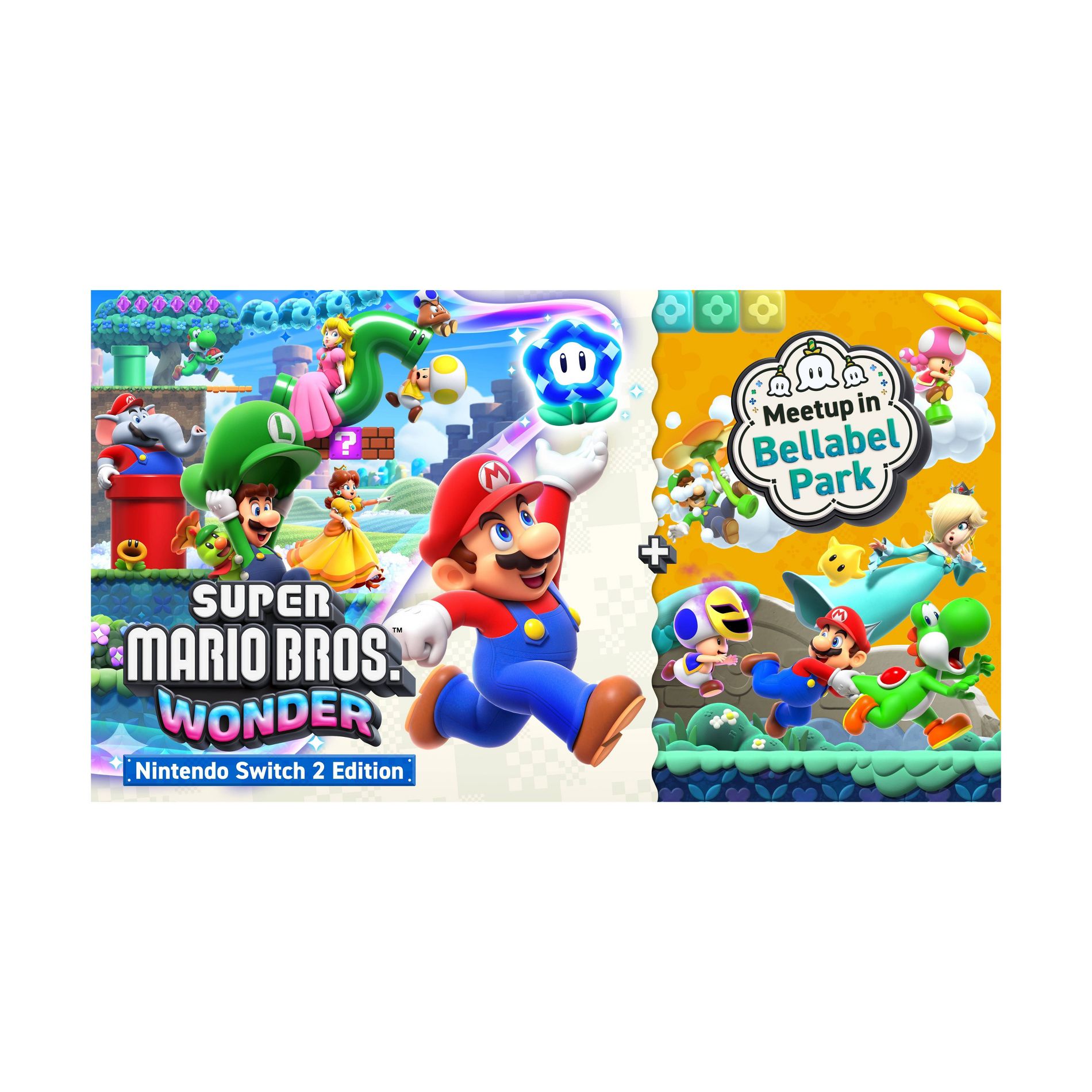 Super Mario Bros. Wonder + Meetup in Bellabel Park - Nintendo Switch 2 (Digital)