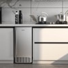 Costway Under Counter Nugget Ice Maker with Self-Cleaning 80 lbs/Day 24H Timer LCD Control - 3 of 4