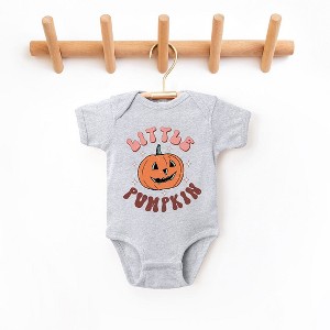 The Juniper Shop Little Pumpkin Retro Baby Bodysuit - 1 of 3