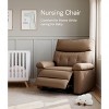 Oversized Wide Recliner Chair - Faux PU Leather Large Manual Recliner for Adults, Exceptional Comfort Lazy Chair - 4 of 4