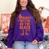 Simply Sage Market Women's Graphic Sweatshirt Baddest Witch On The Block - 2 of 4