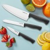 Farberware 3pc Chef Knife Set Blue/silver : Target