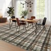 Modern Machine Washable Area Rugs 8x10 Large Living Room Rug Non-Slip Rug for Bedroom Ultra Soft Stain Resistant Carpet Thin Tartan Throw Rug - 3 of 4