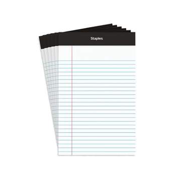 Staples 4 x 6 Index Cards, Lined, White, 50 Cards/Pack, 3 Pack/Carton (TR51007)