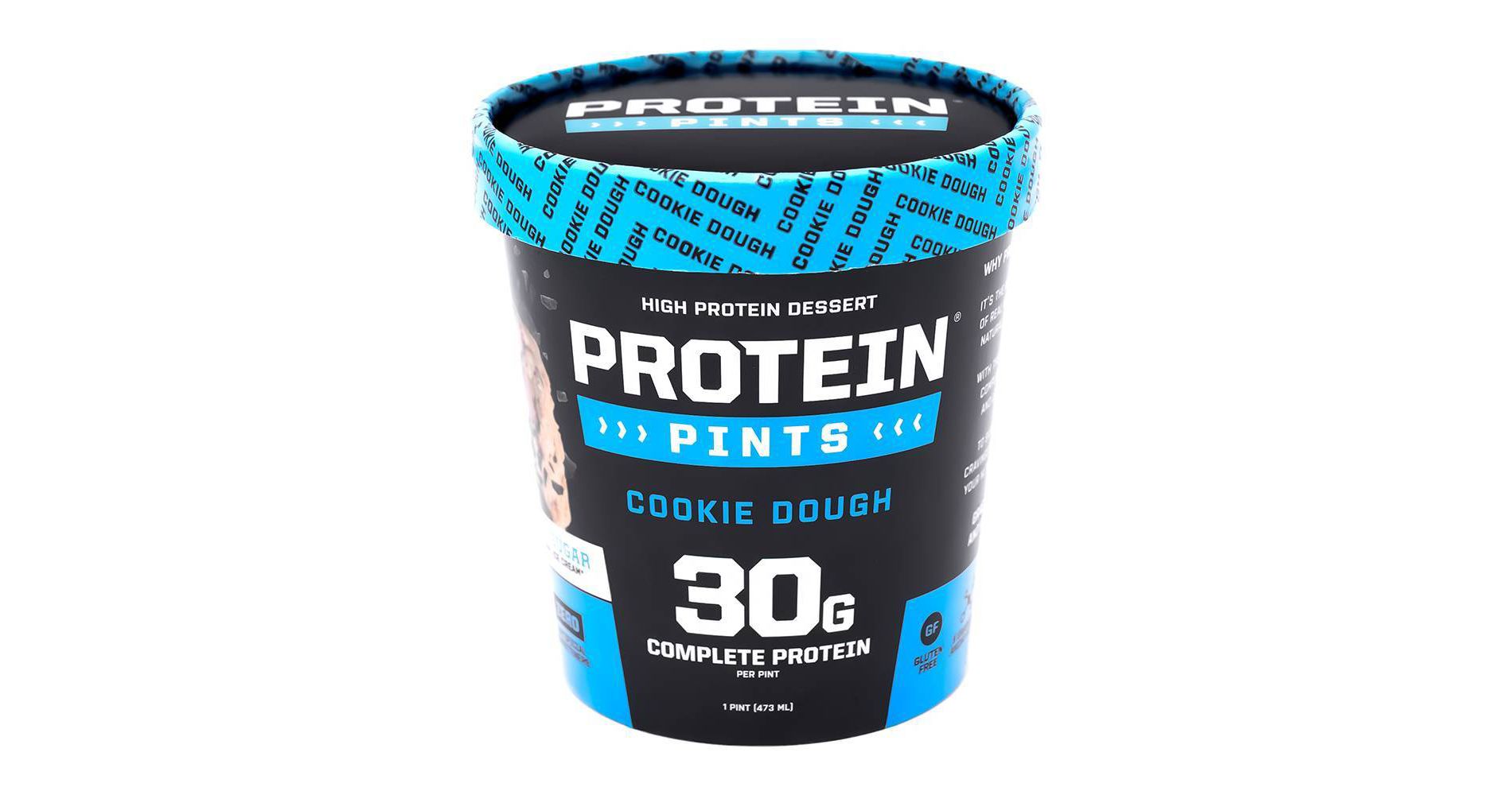 Protein Pints Cookie Dough Frozen High Protein Ice Cream - 16oz