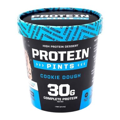 Protein Pints Cookie Dough Frozen High Protein Ice Cream - 16oz