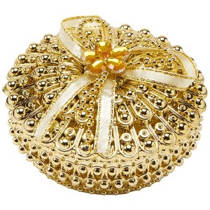 The Lakeside Collection Gold Trinket Box - 1 of 3