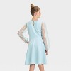 Girls' Astrid Long Sleeve Empire Waist Dress - Sky Blue - 2 of 3