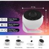 Aukfa 4K Galaxy Projector - 12 Replaceable Star Discs, Night Light for Bedroom, Kids & Home Theater | Timed Starry Sky Ceiling Projector, Room Decor - 4 of 4