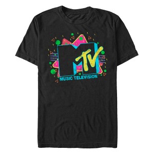 Men's MTV Boombox Logo T-Shirt - 1 of 4