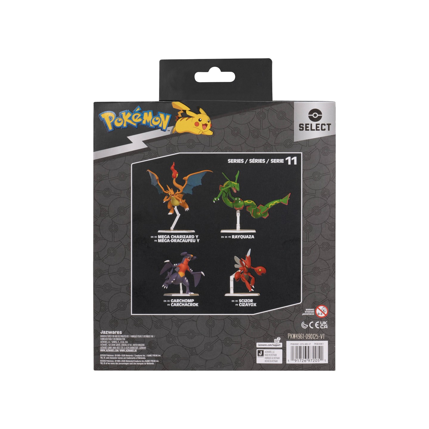 Детская фигурка Pokemon Rayquaza 6" Super-Articulated Action Figure (Target Exclusive) — фото 6