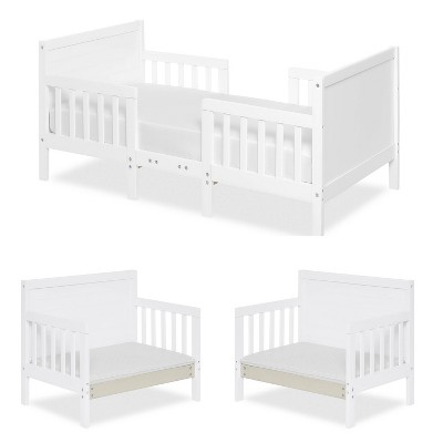 dream on me toddler rail white