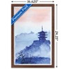 Trends International Temple Forest and Dawn Framed Wall Poster Prints - 3 of 4