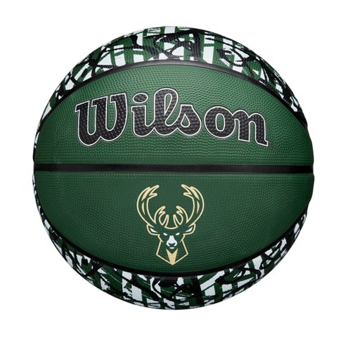 NBA Milwaukee Bucks Graffiti Basketball - image 1 of 4