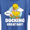 Women's - Instant Message - Ducking Great Day Short Sleeve Graphic T-Shirt - 2 of 4