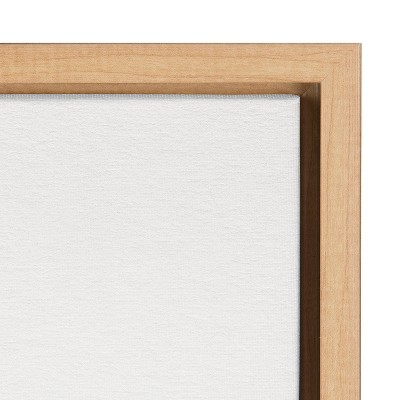 Natural Green Botanical Ruscus Canvas Wall Art Print