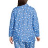 Lands' End Women's Long Sleeve Print Flannel Pajama Top - 2 of 4