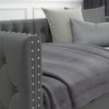 NicBex Twin Size Daybed with Storage Upholstered Velvet Fabric Day Bed with 2 Spacious Drawers and Tufted Button for Apartment - 4 of 4