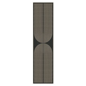 Lahome Modern Rainbow Jute Washable Outdoor Area Rug-Soft, Durable Carpet for Patio, Garden, or Balcony - 1 of 4