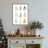 Amanti Art Christmas Trees 1 by Kristina N. Canvas Wall Art Print Framed 18-in. W x 24-in. H. - 4 of 4