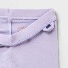 Toddler Girls' 2pk Adaptive Capri Leggings - Cat & Jack™ Pink/Purple - 3 of 3