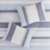 Gracie Mills Mcdaniel Refined Jacquard Elegance: 3-Piece Duvet Cover Set - 3 of 4