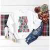 Simply Sage Market Women's Graphic Sweatshirt Reindeer Stacked - 3 of 4